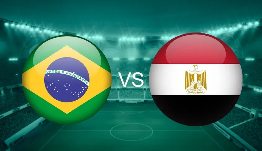موعد مباراة مصر والبرازيل الودية