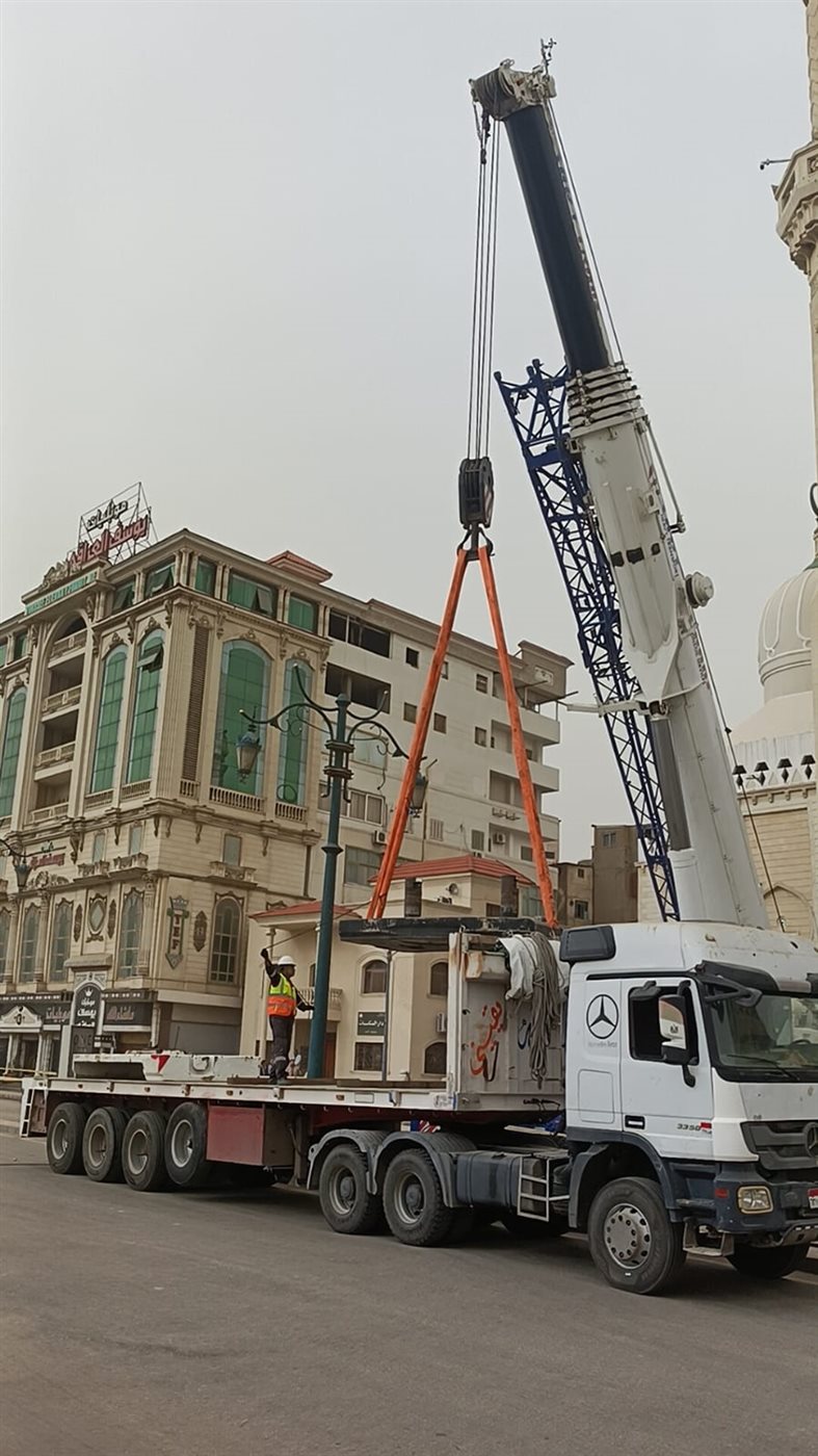 ميل هلال مئذنة مسجد البحر بدمياط