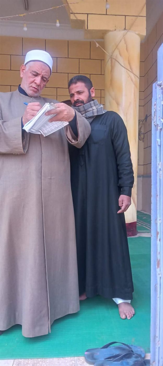 مدير أوقاف الفيوم يواصل جولاتة المرورية على المساجد لمتابعة سير العمل