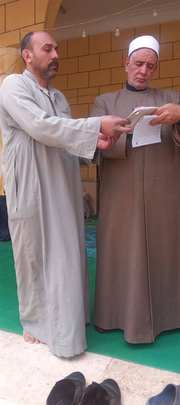 مدير أوقاف الفيوم يواصل جولاتة المرورية على المساجد لمتابعة سير العمل