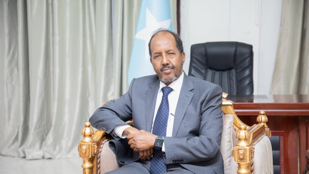 <strong>الرئيس الصومالي حسن شيخ محمود</strong>