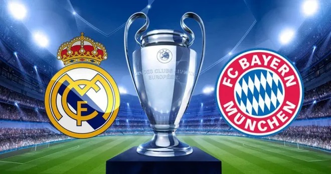 Real Madrid vs Bayern Munich live