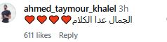 زوج مي عز الدين يتغزل بها