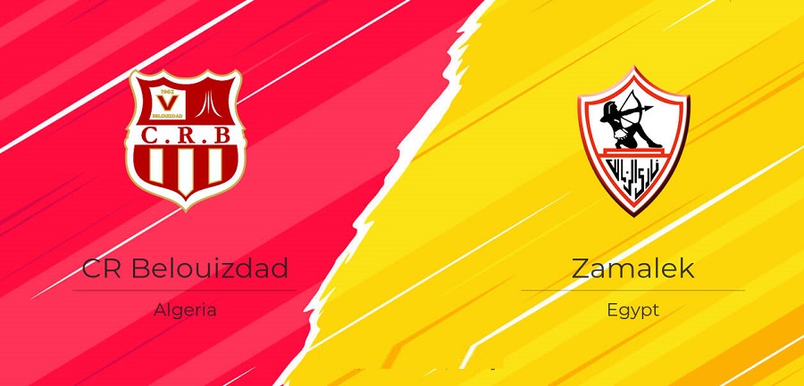 <strong>موعد مباراة الزمالك وشباب بلوزداد</strong>