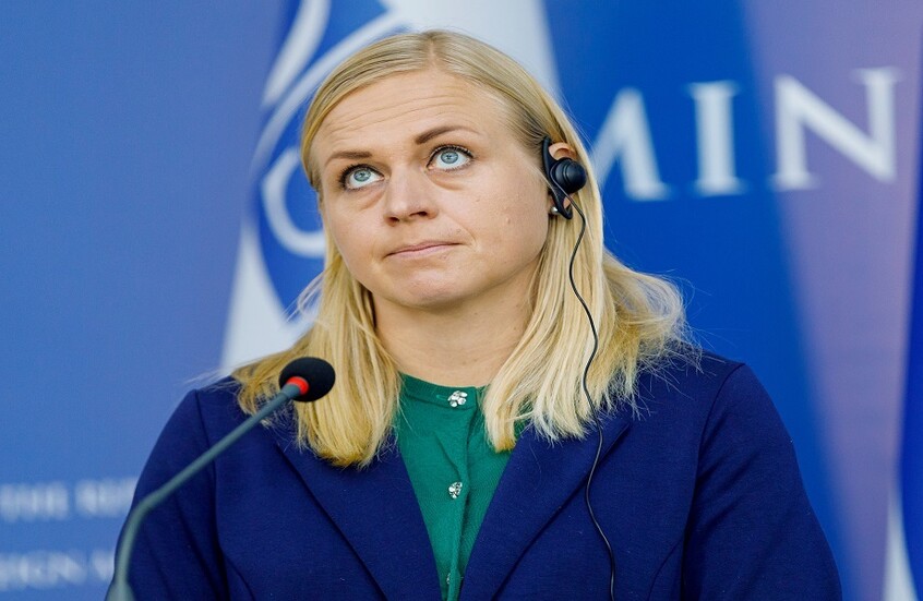 <strong>وزيرة خارجية فنلندا</strong>