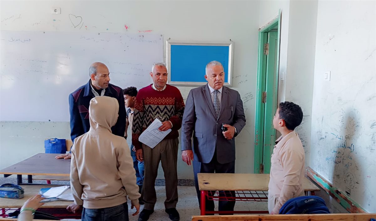 إحالة إدارة مدرسة الشهيد عبدالمنعم أحمد للتحقيق بسنورس لعدم الالتزام بالمواعيد&nbsp;