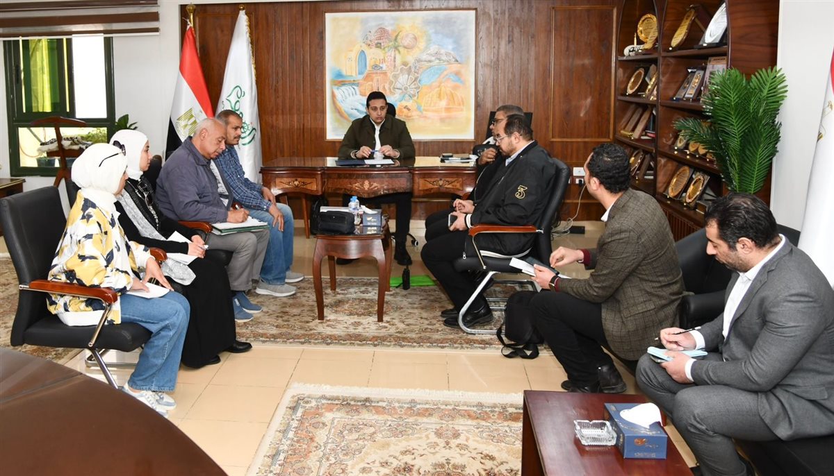 التونى:يتابع الموقف التنفيذي لتشغيل مراكز تجميع الألبان بمجمعي 