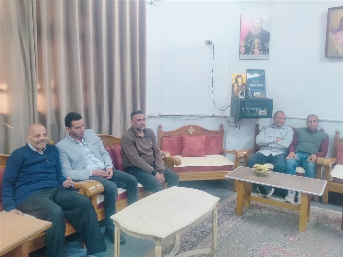 رئيس مركز ابشواى تقدم التهنئة لكنائس ابشواي والسنجأ وطبهار وابوكساه والعجميين&nbsp;<br>&nbsp;