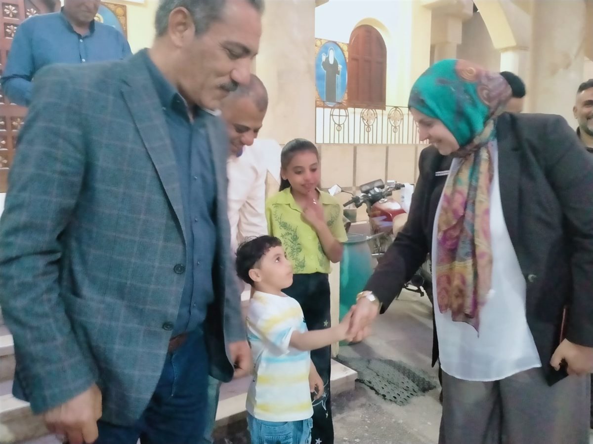 رئيس مركز ابشواى تقدم التهنئة لكنائس ابشواي والسنجأ وطبهار وابوكساه والعجميين&nbsp;<br>&nbsp;