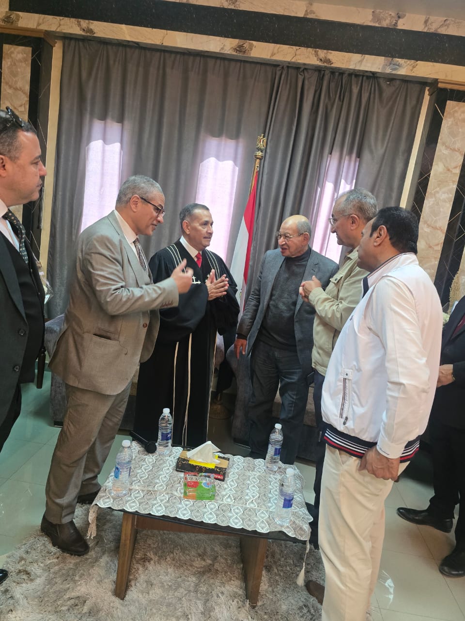 حزب حماة الوطن بالمنيا يهنئ الأقباط بعيد القيامة المجيد