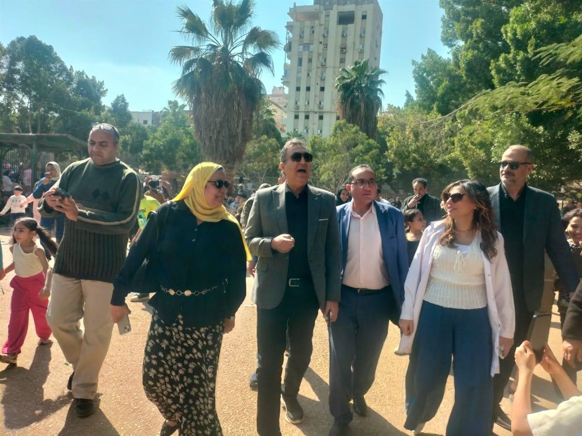 جانب من الزيارة
