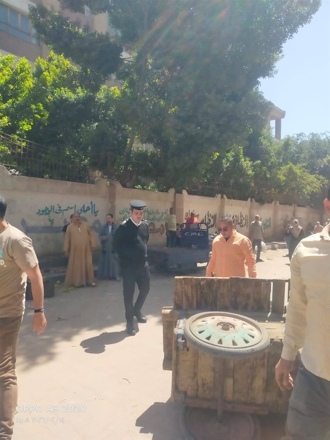 جانب من الحملات المكثفة بالعمرانية