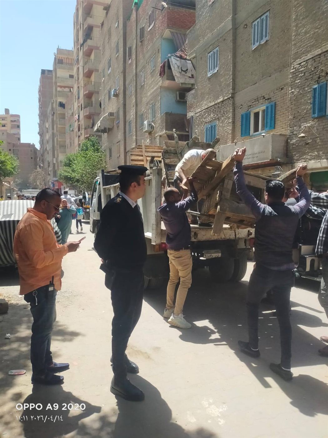 جانب من الحملات المكثفة بالعمرانية