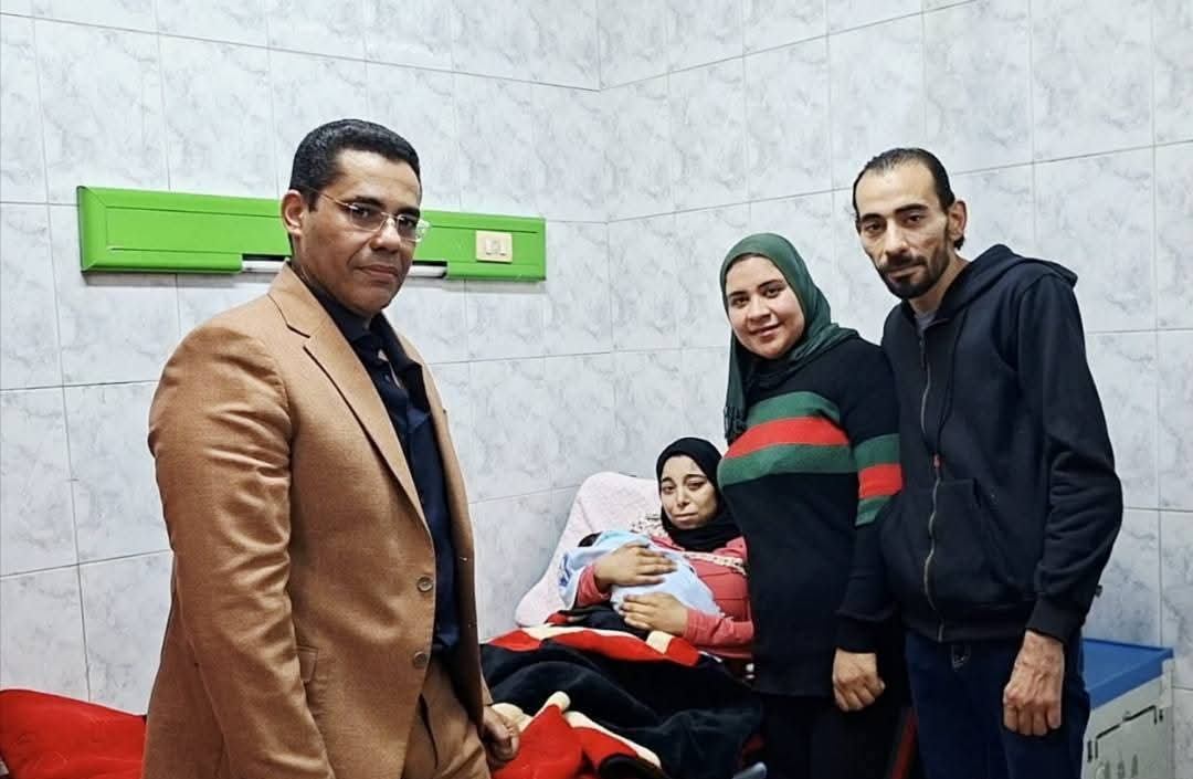 عودة رضيعة مستشفى الحسين إلى والدتها