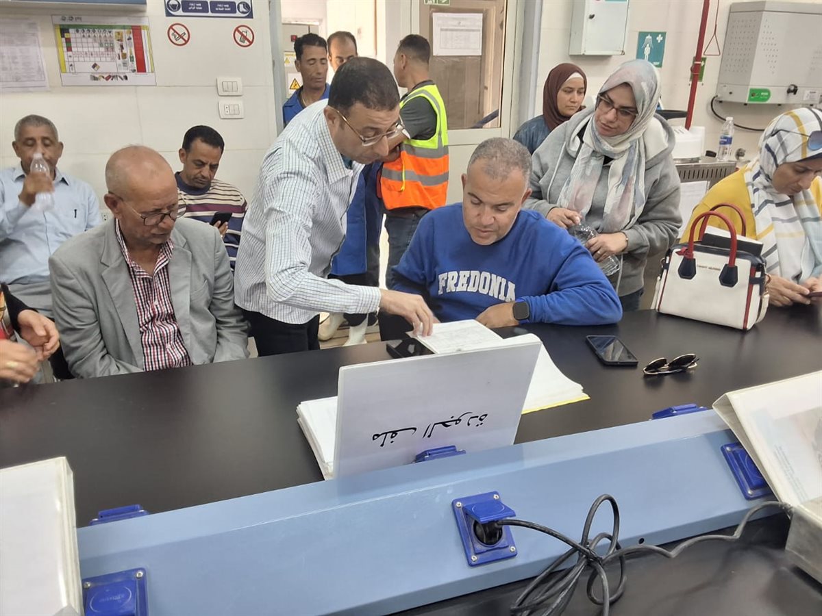 رئيس مياه الفيوم يتفقد محطات معالجة مياه الصرف الصحي بمركز إطسا