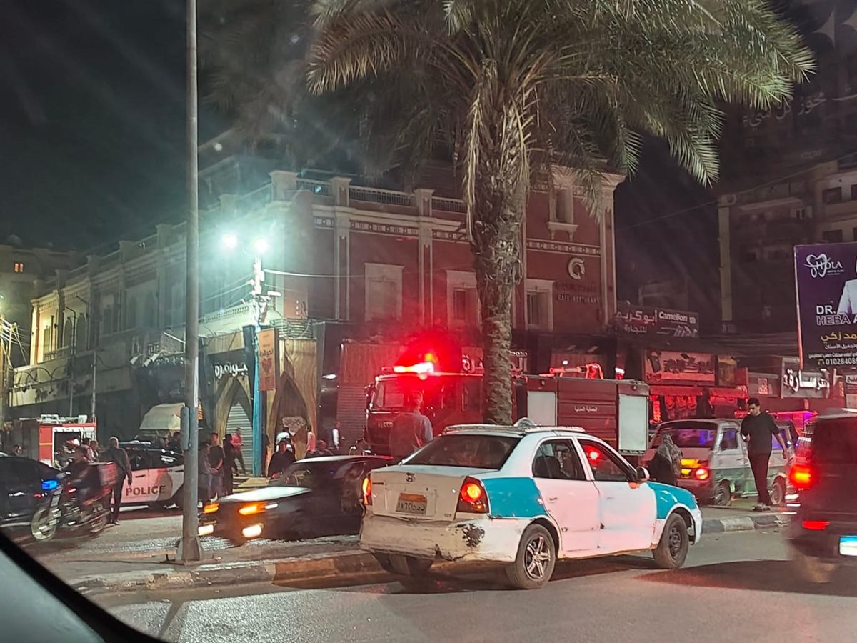 الحماية المدنية تسيطر على حريق محدود بميدان السواقي في الفيوم