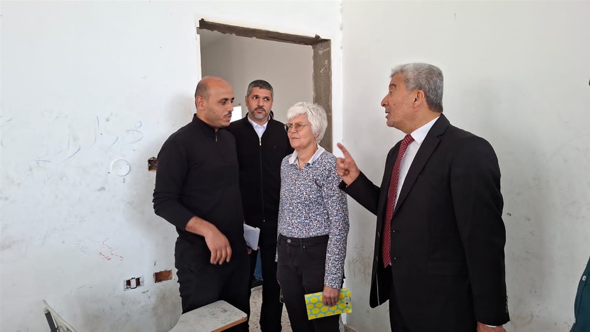 جانب من الزيارة