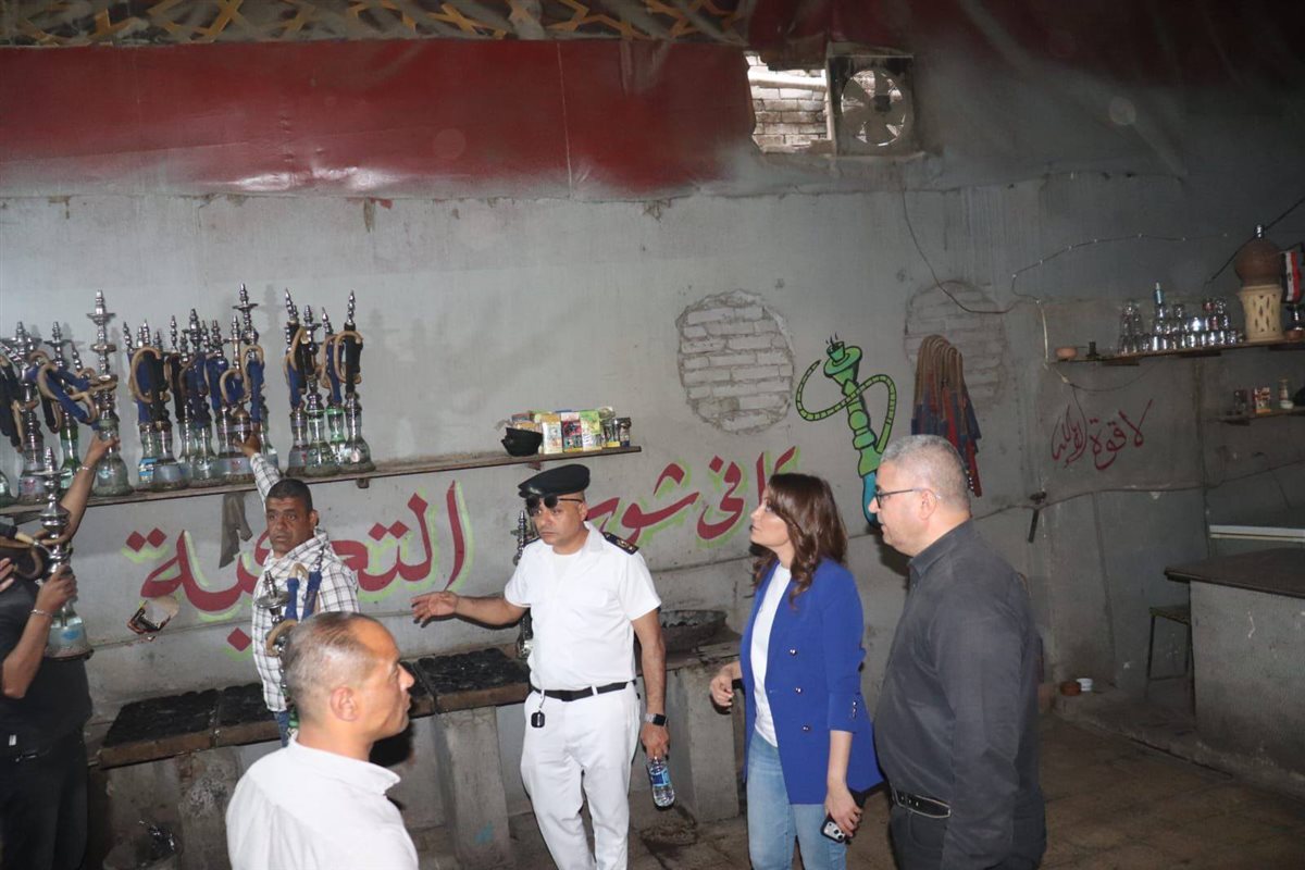 جانب من جولة نائب محافظ الجيزة