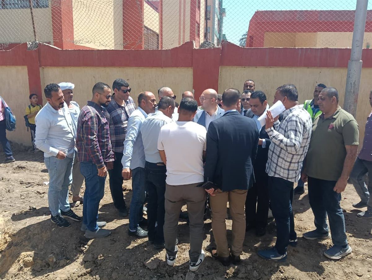 جانب من متابعة نائب محافظ الجيزة
