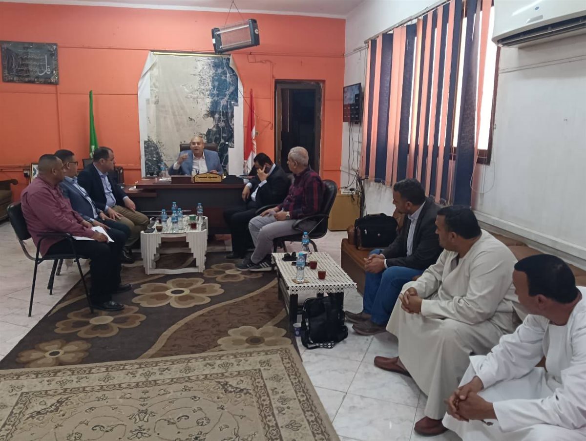 جانب من متابعة نائب محافظ الجيزة