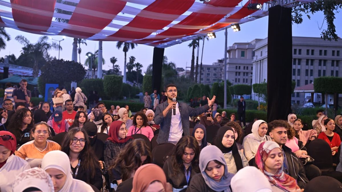 جانب من فعاليات ملتقى التوظيف&nbsp;