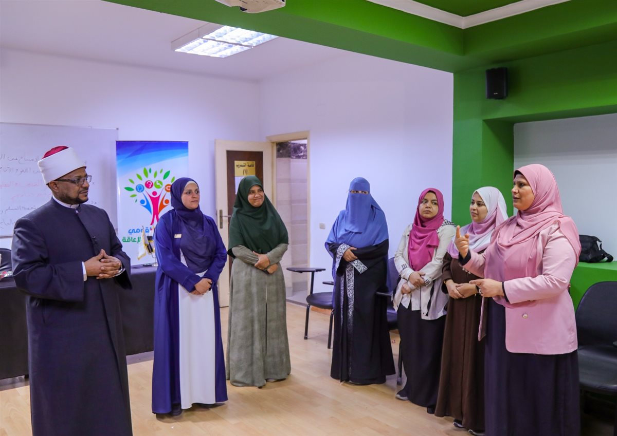 جانب من البرنامج التدريبي