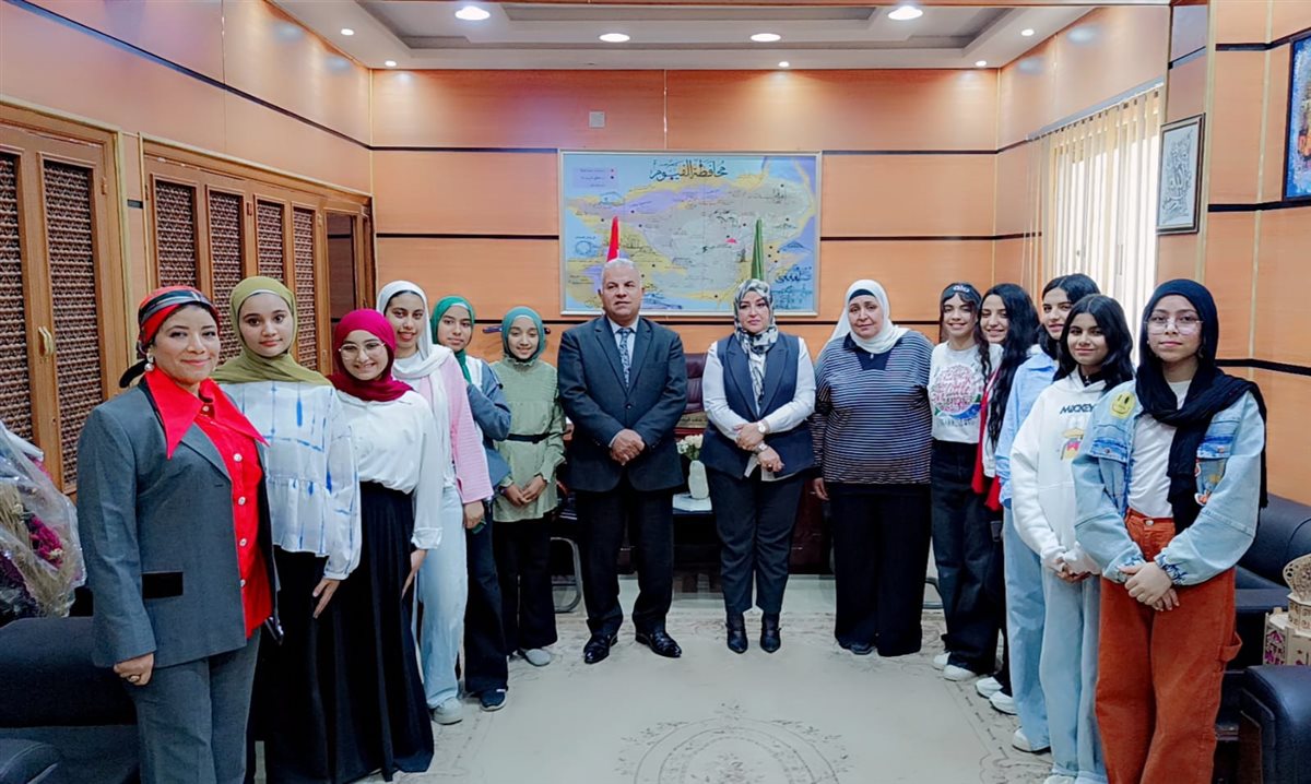 وكيل تعليم الفيوم يشيد واسعة بالنماذج المتميزة في النشاط الثقافي للمسرح &nbsp;