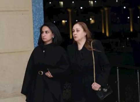 عزاء والد منة شلبي