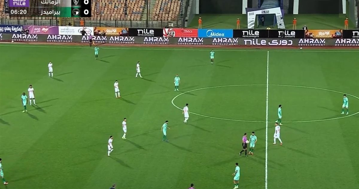 Zamalek vs Pyramids live