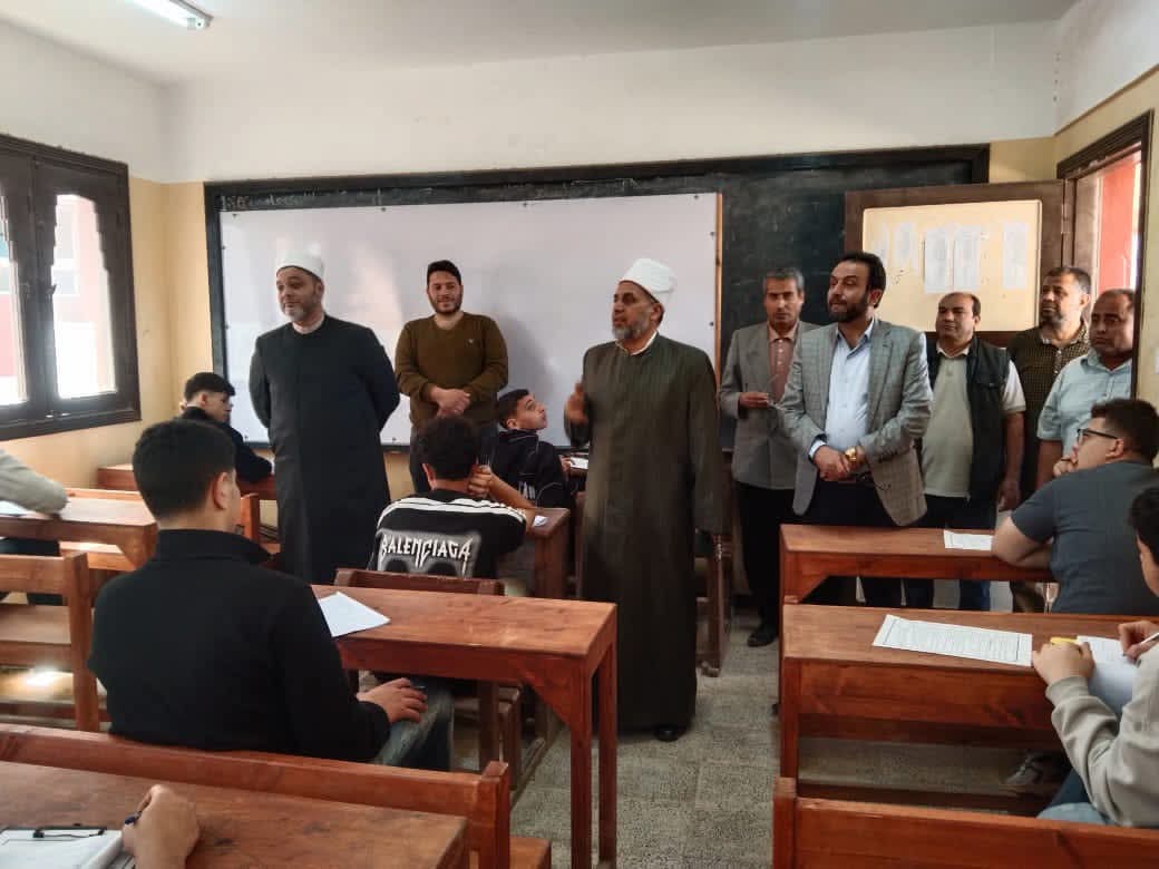 جانب من جولة رئيس قطاع المعاهد الأزهرية