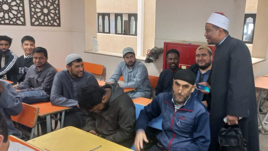 جانب من تفقد امتحانات النقل بالأزهر