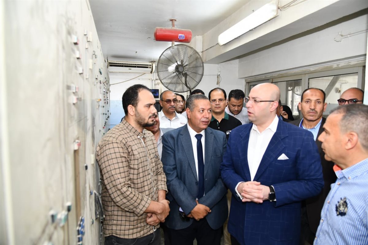 محافظ الفيوم يتفقد أعمال توريد القمح المحلي بصوامع شركة مطاحن مصر الوسطى