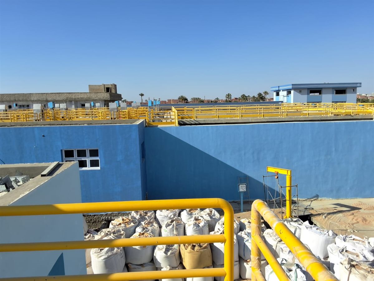 رئيس مياه الفيوم يوجه بسرعة إنهاء الأعمال المرحلة الثالثة بمحطة العزب الجديدة