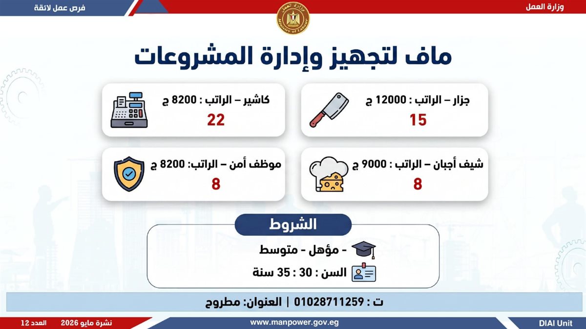 وظائف وزارة العمل