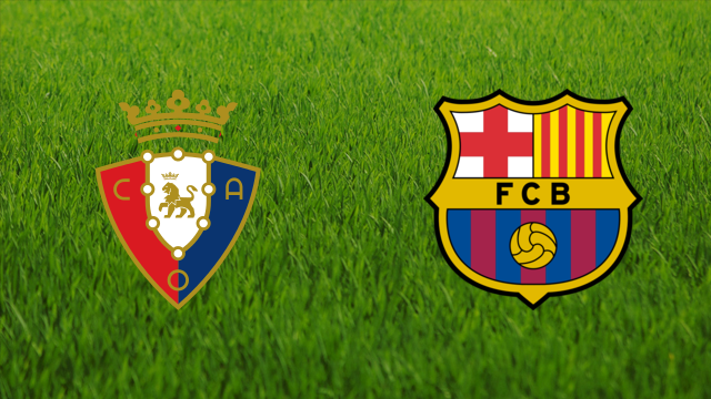 Osasuna vs Barcelona live