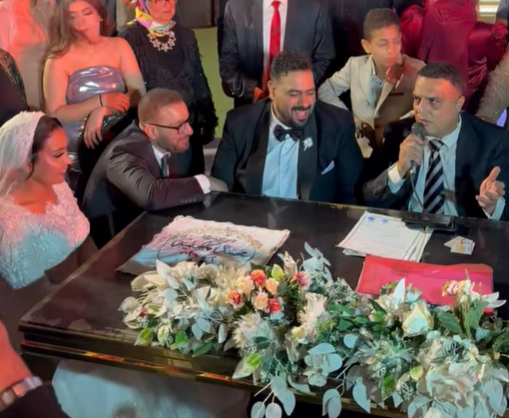 نجم العتاولة الفنان محمد محسن يحتفل بيعقد قرانه