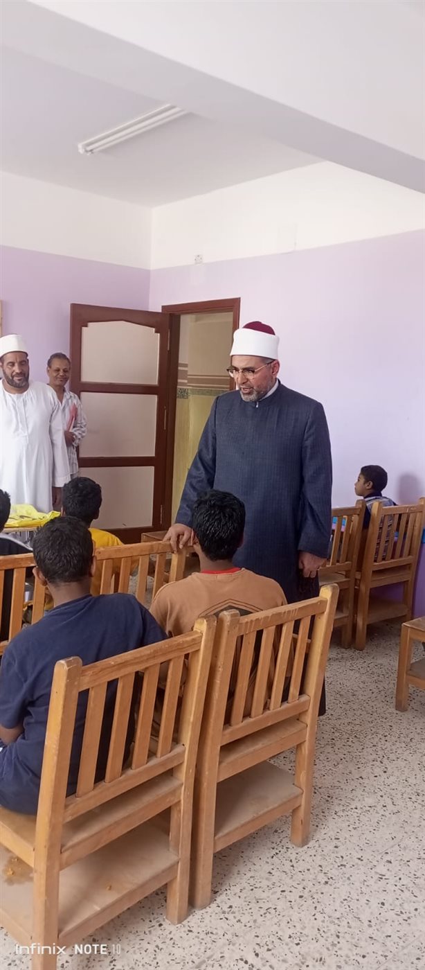 جانب من جولة مدير الجامعة الأزهر