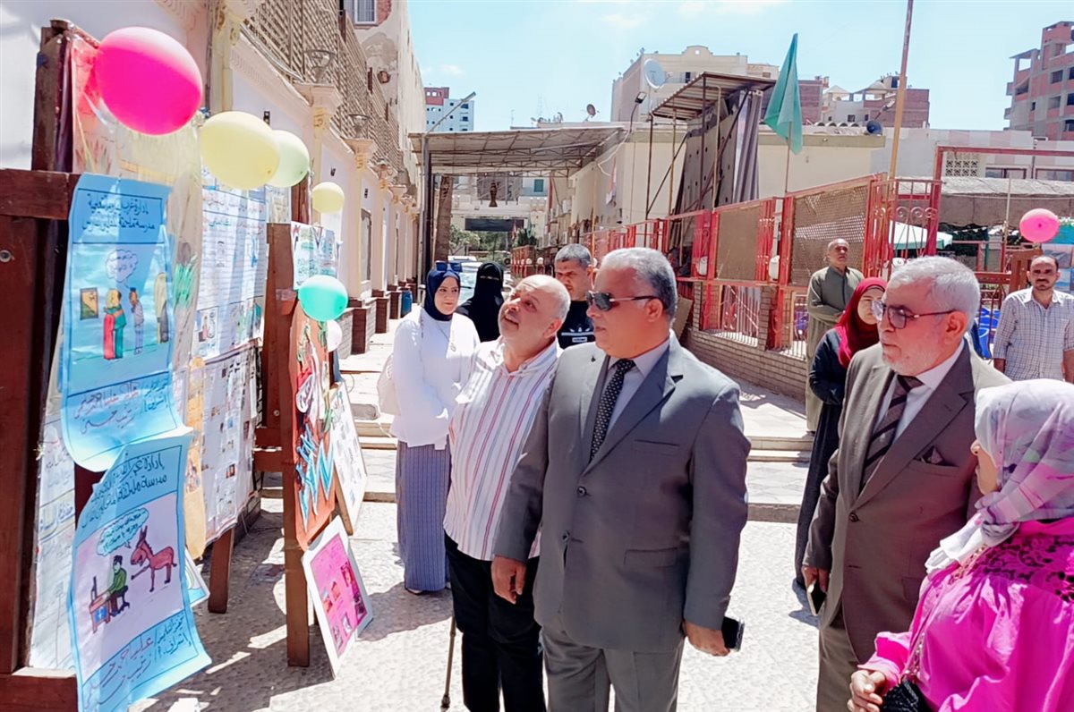 قبيصي يشهد مسابقة معرض الصحافة والإعلام والتربية الخاصة بتعليم الفيوم على مستوى الجمهورية
