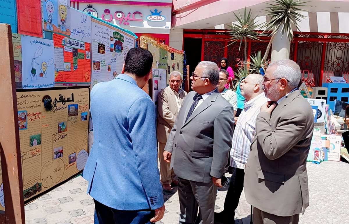 قبيصي يشهد مسابقة معرض الصحافة والإعلام والتربية الخاصة بتعليم الفيوم على مستوى الجمهورية
