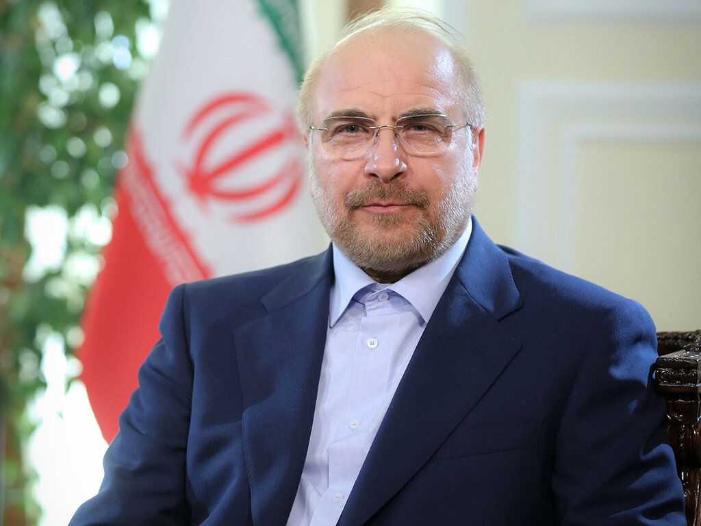 <strong>رئيس البرلمان الإيراني محمد باقر قاليباف</strong>