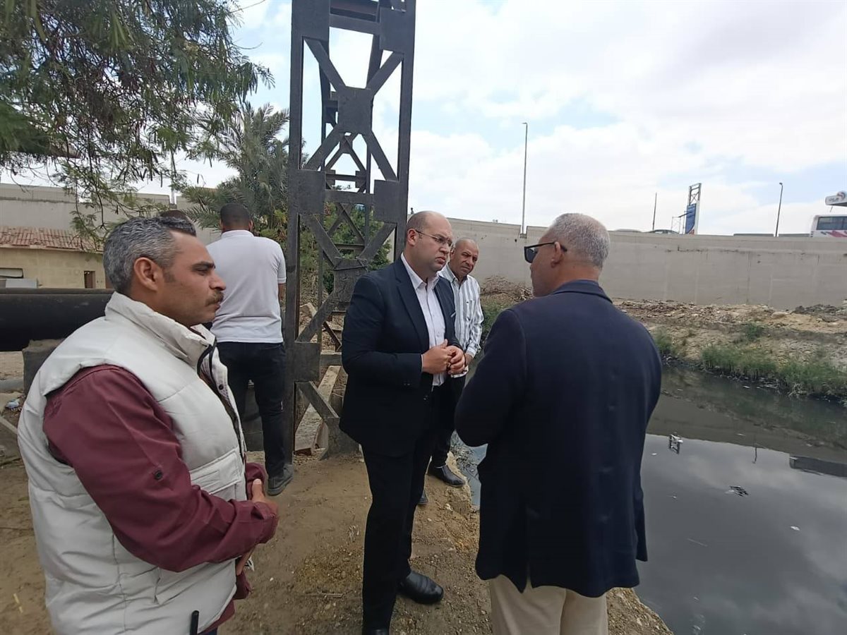 جانب من جولة نائب محافظ الجيزة&nbsp;