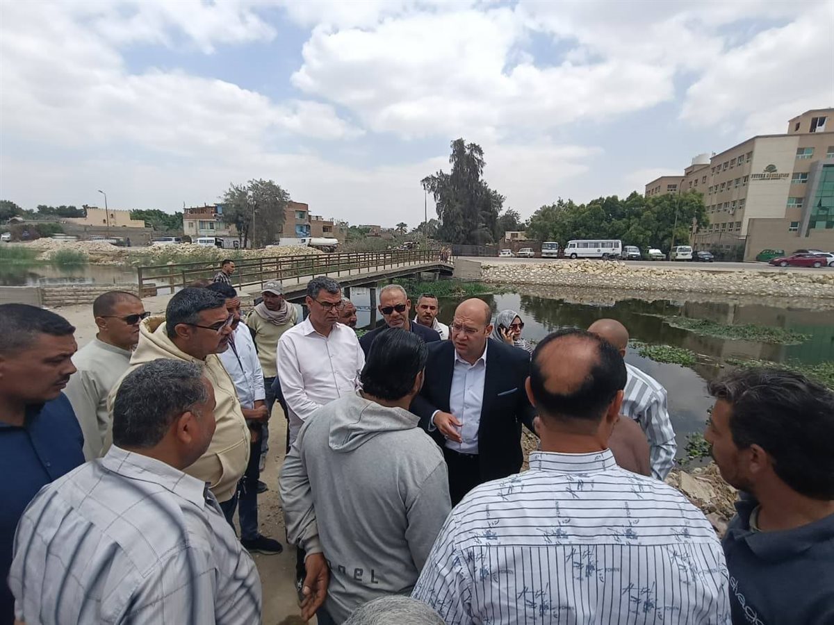 جانب من جولة نائب محافظ الجيزة&nbsp;