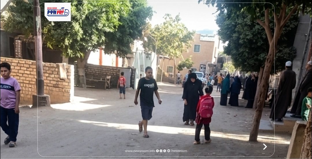 تشييع جنازة والد اللاعب محمد شحاته بالمنيا
