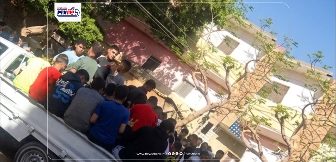 جنازة والد اللاعب محمد شحاته بالمنيا