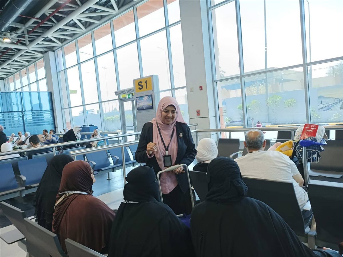واعظات الأزهر يشاركن بقوافل توعية الحجيج بمطار القاهرة