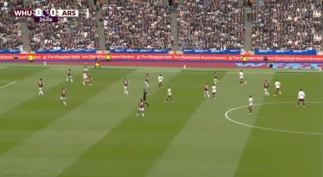 West Ham vs Arsenal live