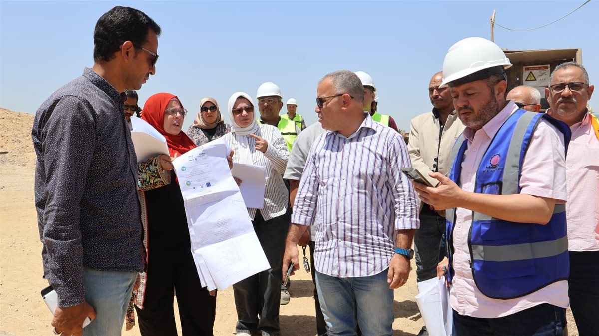 رئيس مياه الفيوم من محطة معالجة صرف صحي العدوة يوجه بزيادة نسب التنفيذ ورفع معدلات الأداء