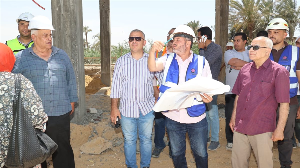 رئيس مياه الفيوم من محطة معالجة صرف صحي العدوة يوجه بزيادة نسب التنفيذ ورفع معدلات الأداء