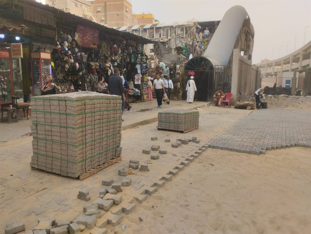 جانب من أعمال التطوير