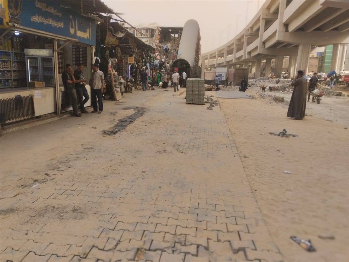 جانب من أعمال التطوير